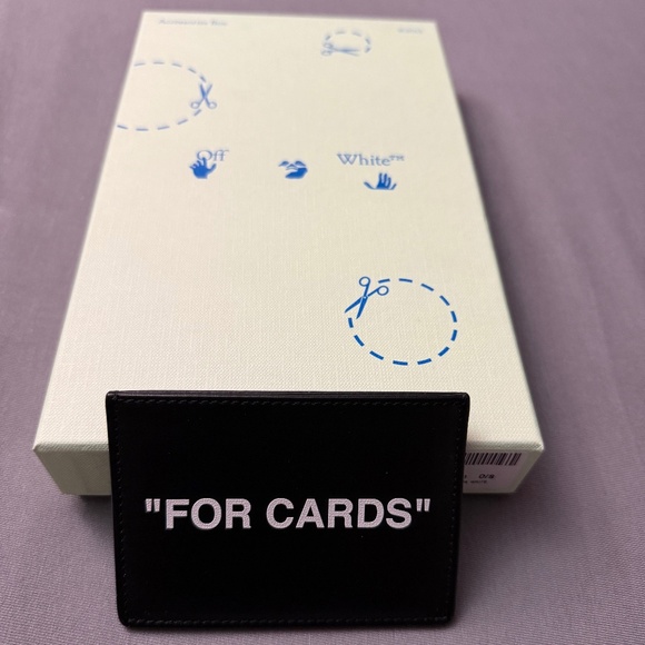 OFF-WHITE “For Cards” card holder/wallet - Picture 1 of 5
